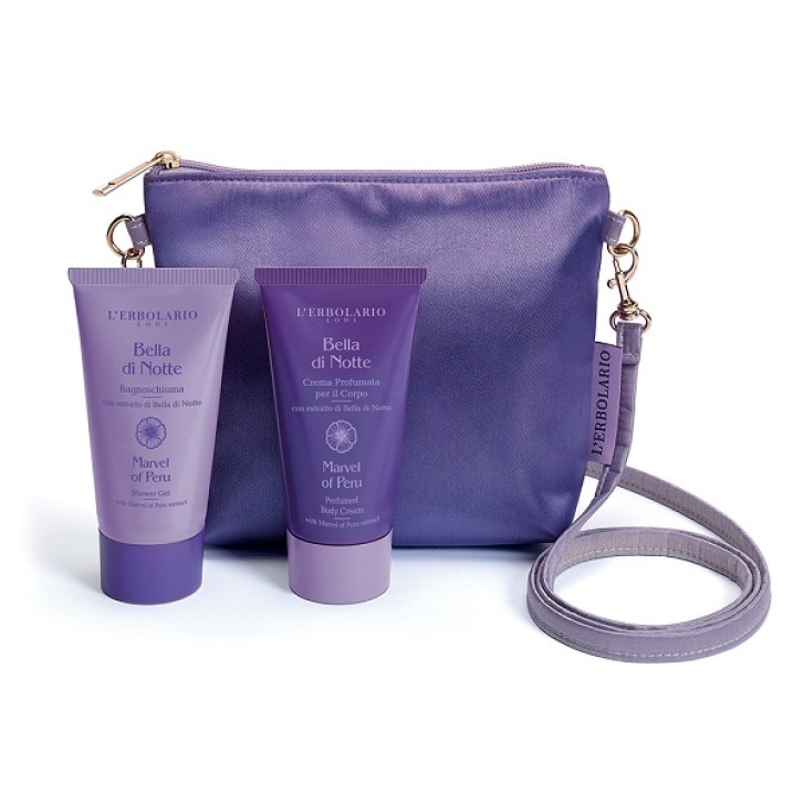 BELLA DI NOTTE BEAUTY POCHETTE PICCOLE MERAVIGLIE EDIZIONE LIMITATA 1 BAGNOSCHIUMA 75 ML + 1 CREMA PROFUMATA CORPO 75 ML BELLA DI NOTTE BEAUTY POCHETTE PICCOLE MERAVIGLIE EDIZIONE LIMITATA 1 BAGNOSCHIUMA 75 ML + 1 CREMA PROFUMATA CORPO 75 ML