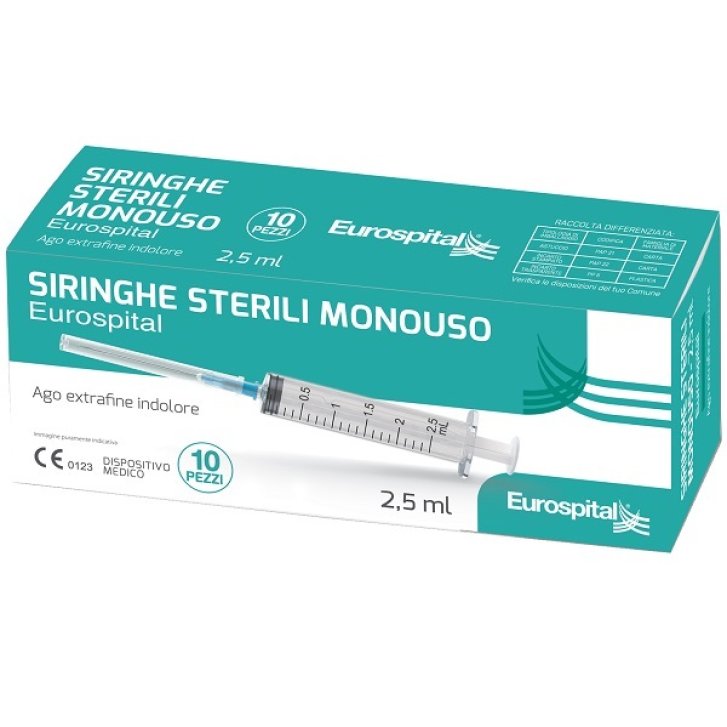 SIR STERILI MON 2,5ML 10PZ
