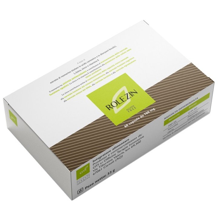 ROLEZIN 60CPS(ROSMAR/ZINCO/VIT E