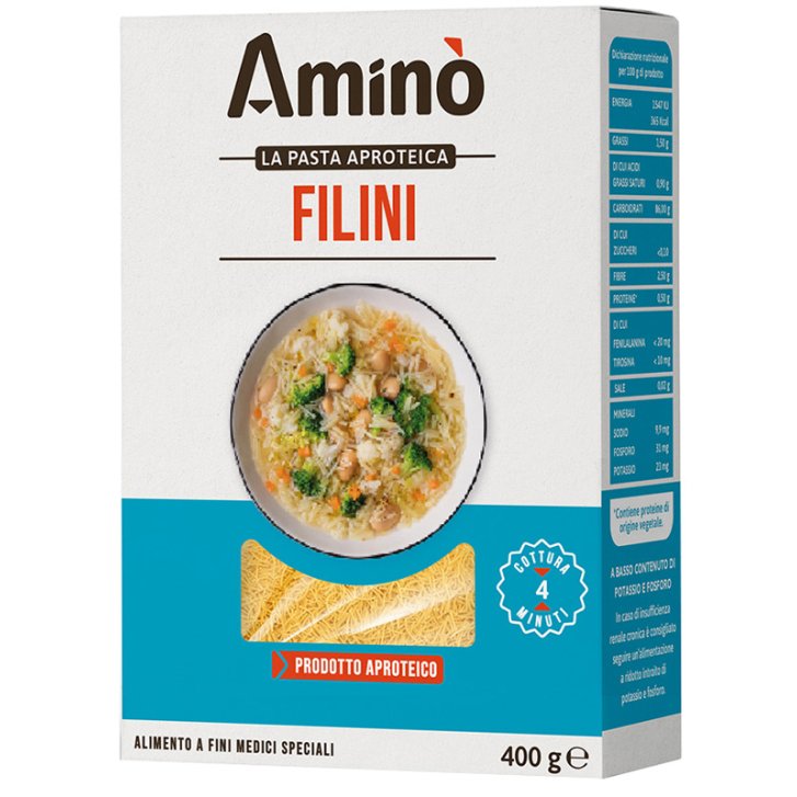 AMINO PASTA APROT FILINI 400GR N