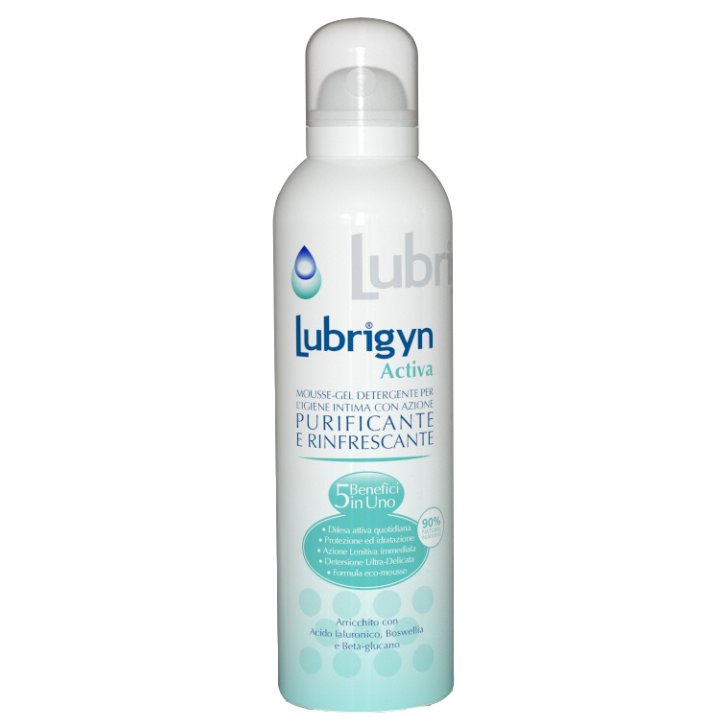 LUBRIGYN ACTIVA MOUSSE GEL DET
