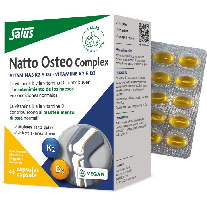 SALUS NATTO OSTEO COMPLEX 45CPS