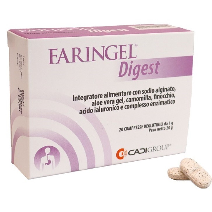 FARINGEL DIGEST 20CPR DEGLUTIB