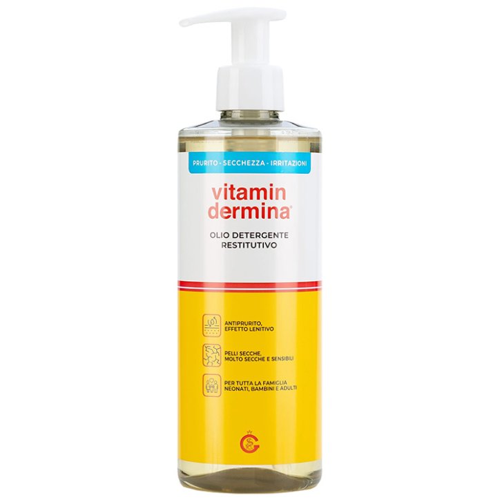 VITAMINDERMINA OLIO DET RES PS