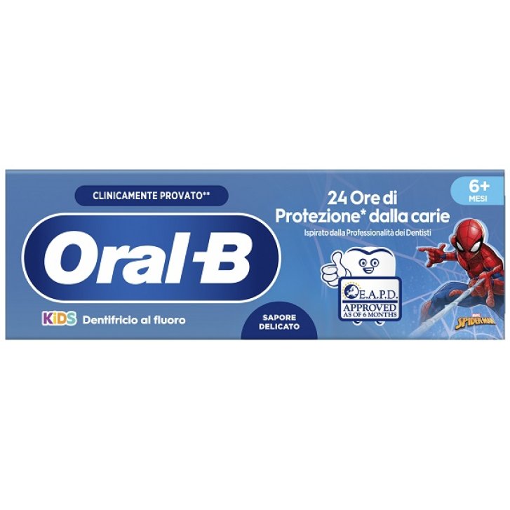 ORALB DENTIFRICIO KIDS SPIDERM