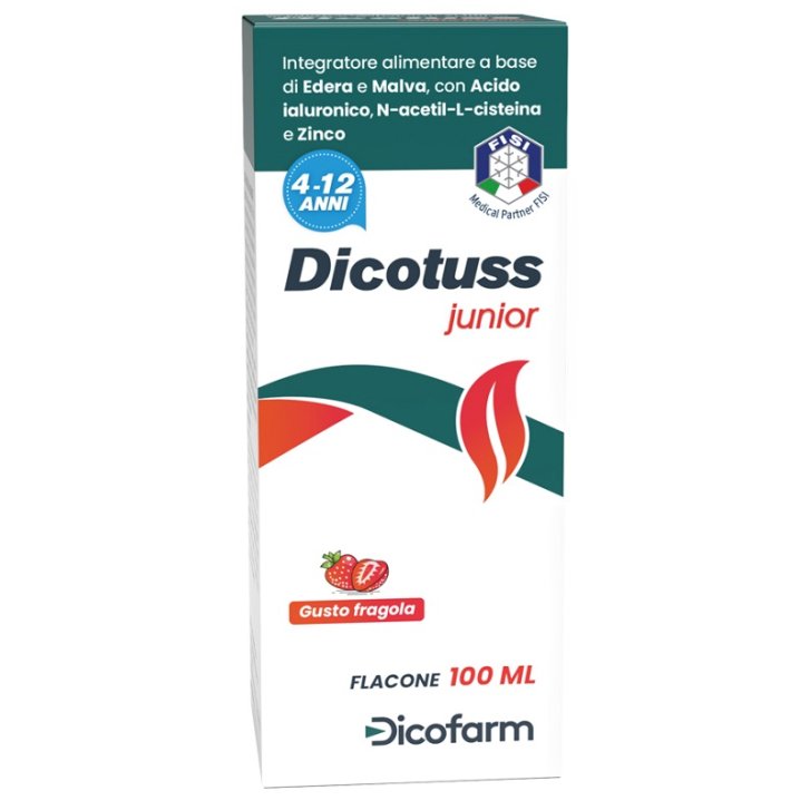 DICOTUSS JUNIOR FRAGOLA 100ML