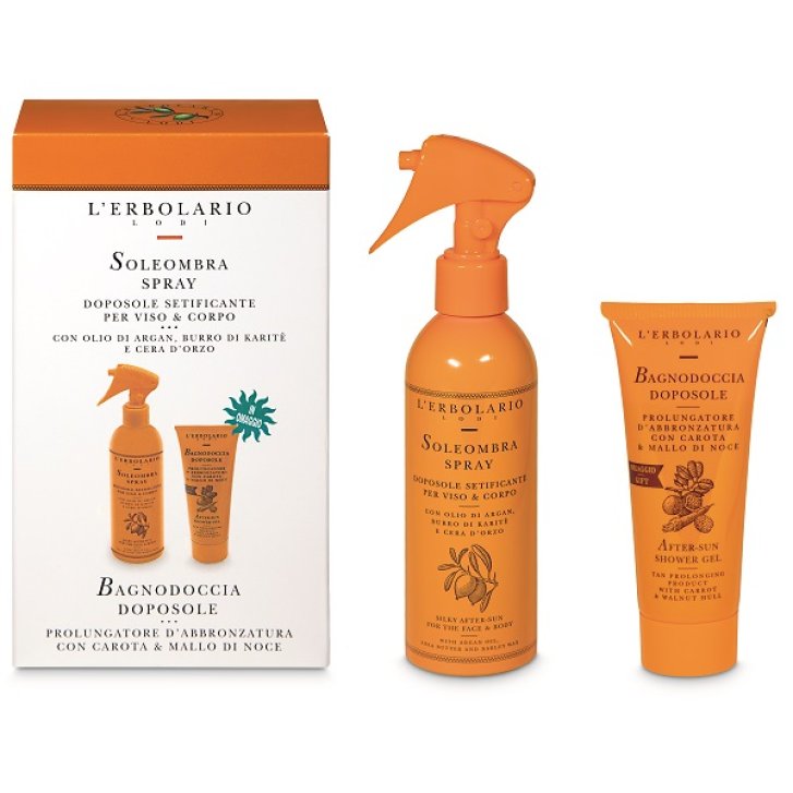 SOLEOMBRA SPRAY 200 ML + BAGNODOCCIA DOPOSOLE 100 ML OMAGGIO SOLEOMBRA SPRAY 200 ML + BAGNODOCCIA DOPOSOLE 100 ML OMAGGIO