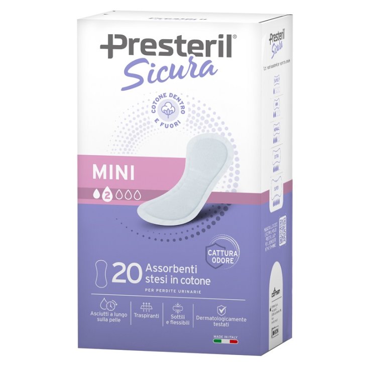 PRESTERIL SICURA AS MINI 20PZ
