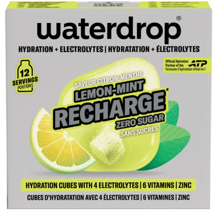 WATERDROP MICROLYTE LIMOME MENTA 12 CUBETTI