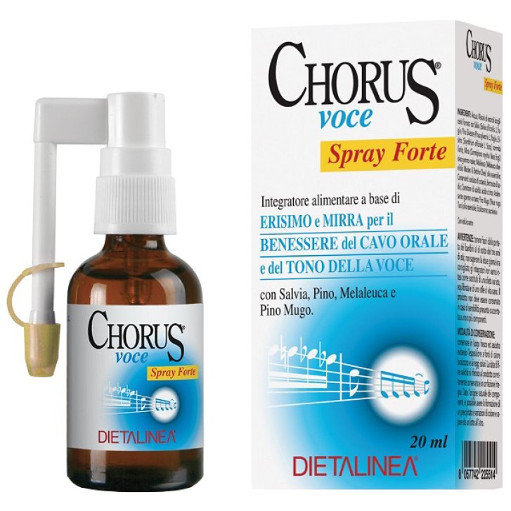 CHORUS VOCE SPRAY FORTE NEW DIETALINEA 20 ML SENZA GLUTINE