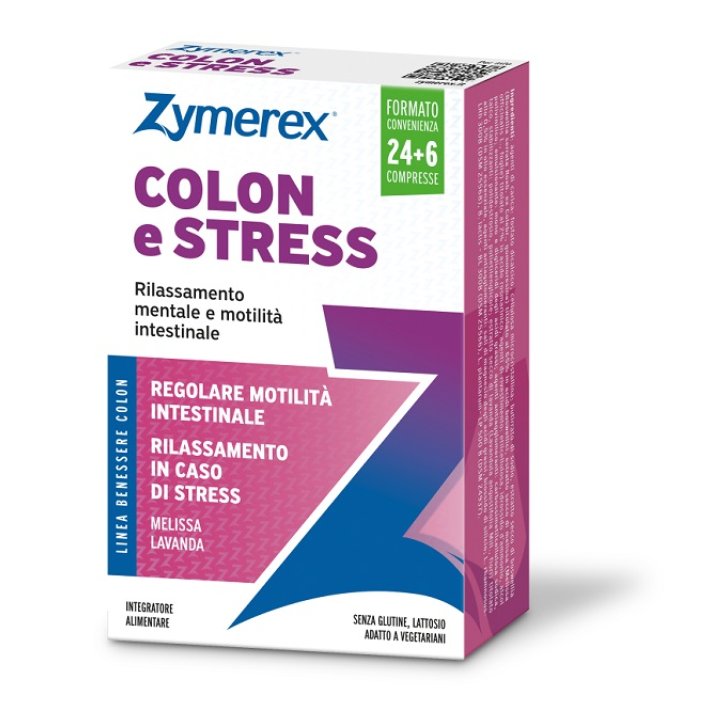 ZYMEREX COLON E STRESS 30CPR ZYMEREX COLON E STRESS 30CPR