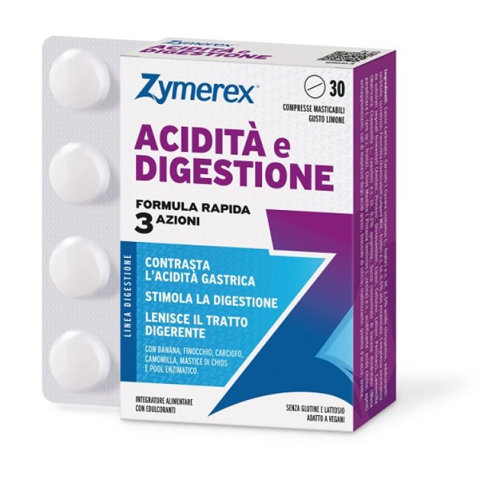 ZYMEREX ACIDITA' DIGEST 30CPR ZYMEREX ACIDITA' DIGEST 30CPR