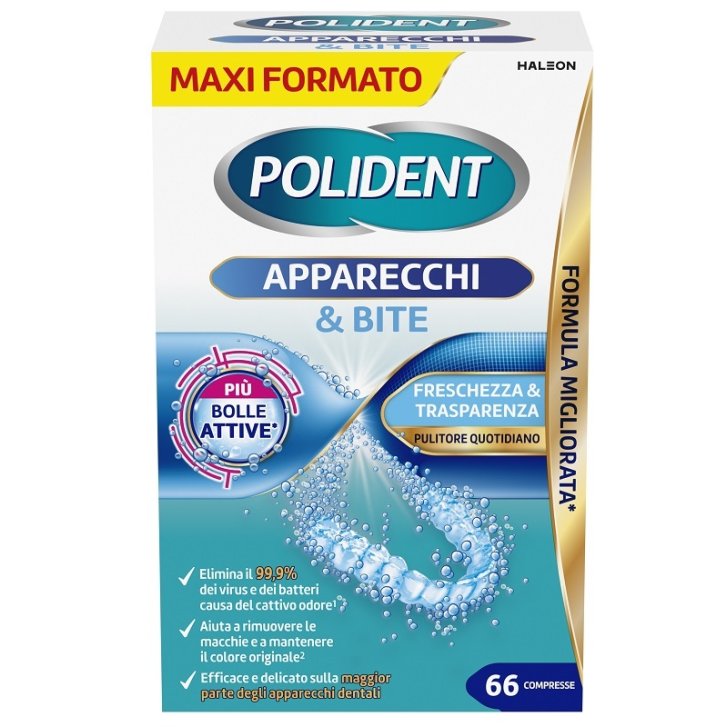 POLIDENT APPARECCHI BITE 66CPR