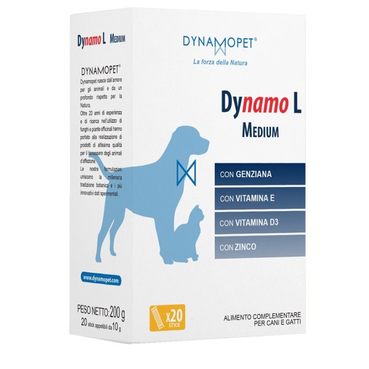 V DYNAMO L MEDIUM 20STK 10GR NEW
