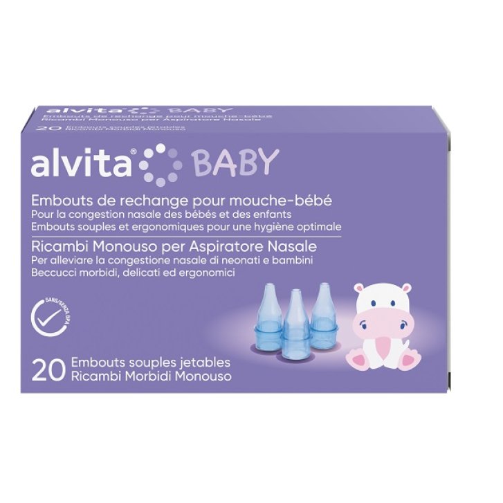 ALVITA RICAMBI ASP NASALE 20PZ ALVITA RICAMBI ASP NASALE 20PZ