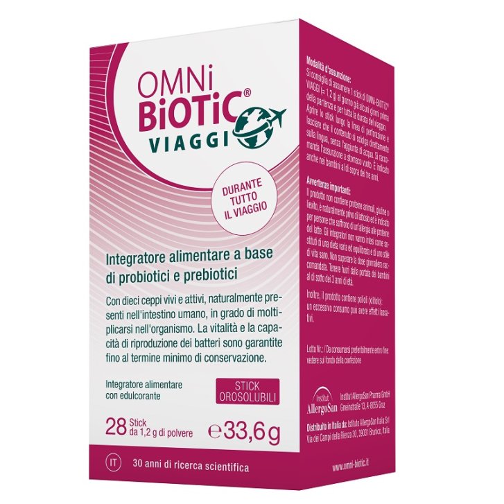 OMNI BIOTIC VIAGGI 28STICK S/G/L