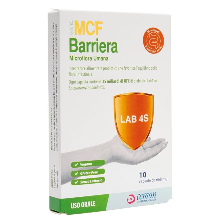 MCF BARRIERA 10 CPS S/G S/LATTOS