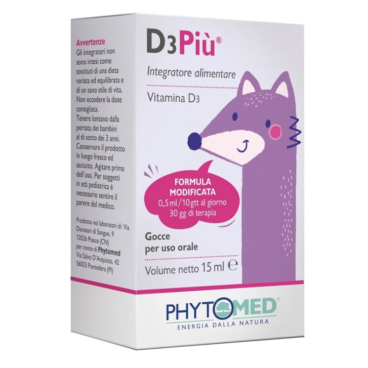 D3PIU GOCCE 15ML