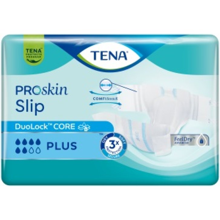 TENA PROSKIN SLIP PLUS M 30PZ TENA PROSKIN SLIP PLUS M 30PZ