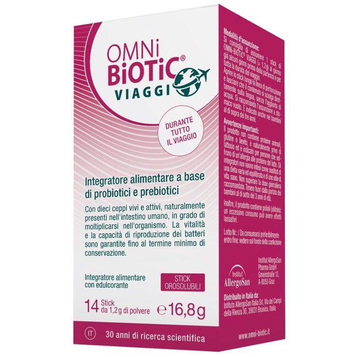 OMNI BIOTIC VIAGGI 14STICK S/G/L