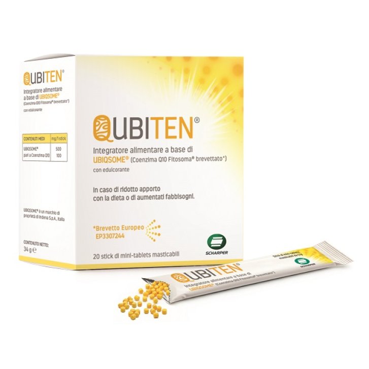 QUBITEN 20STICK MINITABLET S/G