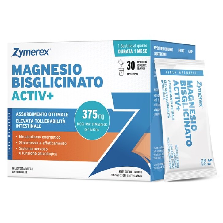 ZYMEREX MAGNESIO BISGLIC 30BUSTE ZYMEREX MAGNESIO BISGLIC 30BUSTE