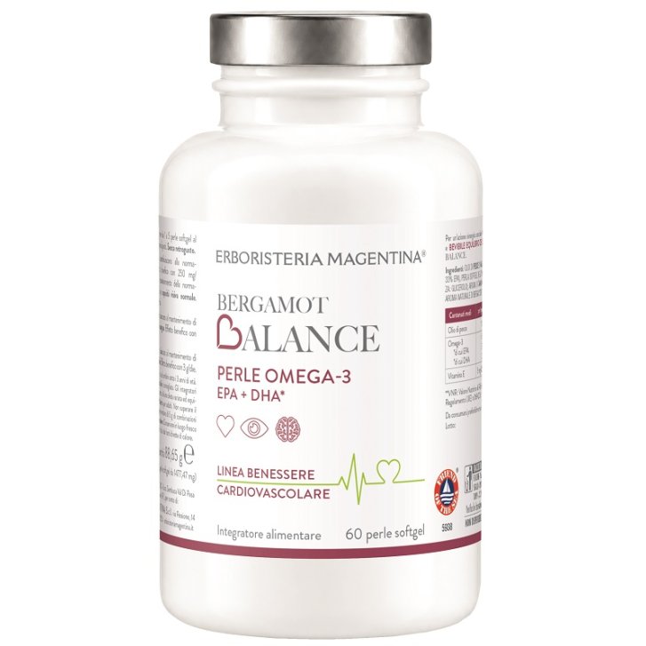 BERGAMOT BALANCE OMEGA 3 60PRL