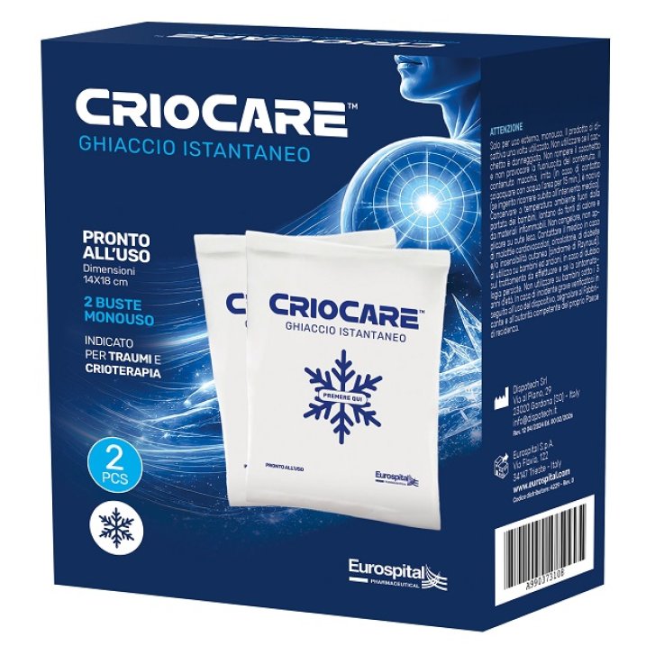 CRIOCARE GHIACCIO ISTANTANEO 2PZ CRIOCARE GHIACCIO ISTANTANEO 2PZ