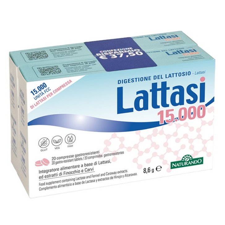 LATTASI 15000 20CPR BIPACK