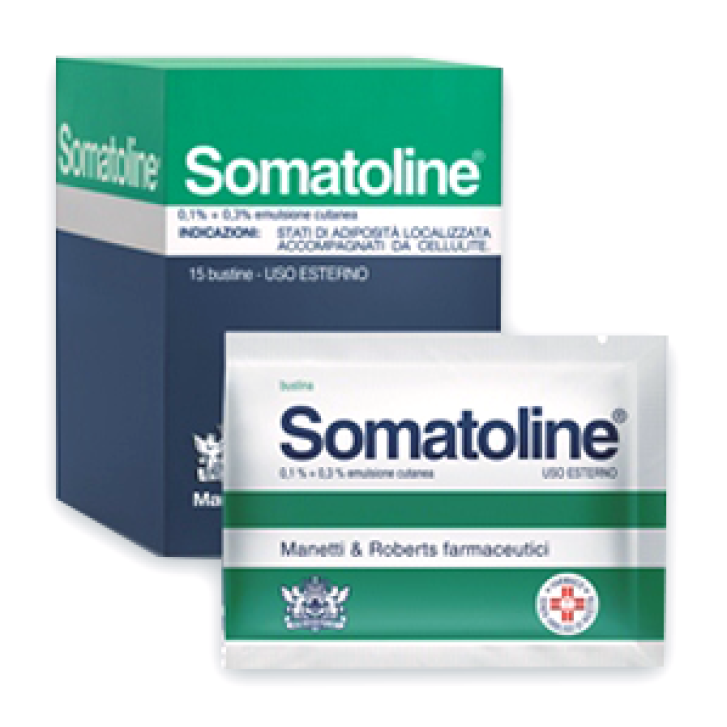 SOMATOLINE*emuls cutanea 15 bust 0,1% + 0,3%
