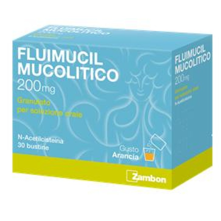 FLUIMUCIL MUCOLITICO 30 bustine granulare 200 mg