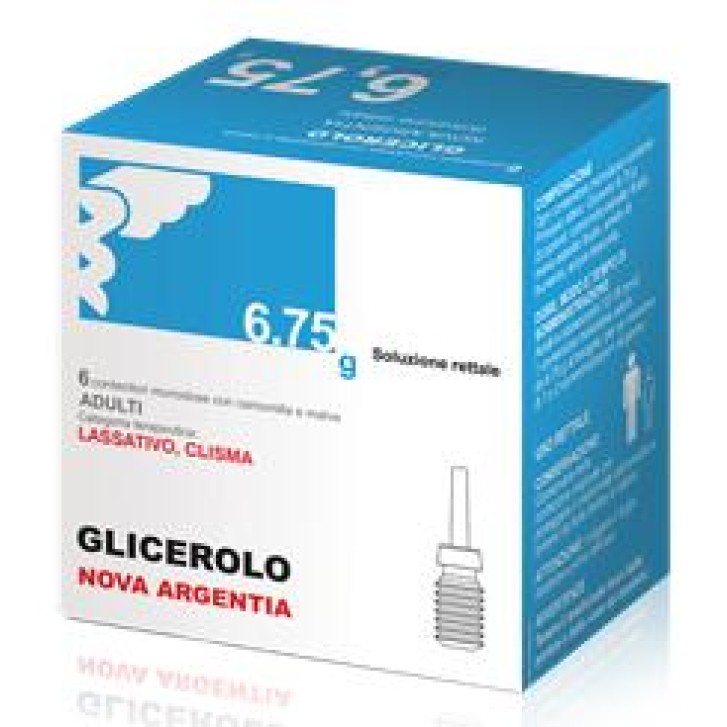 GLICEROLO (NOVA ARGENTIA)*AD 6 contenitori monodose 6,75 g soluz rett con camomilla e malva