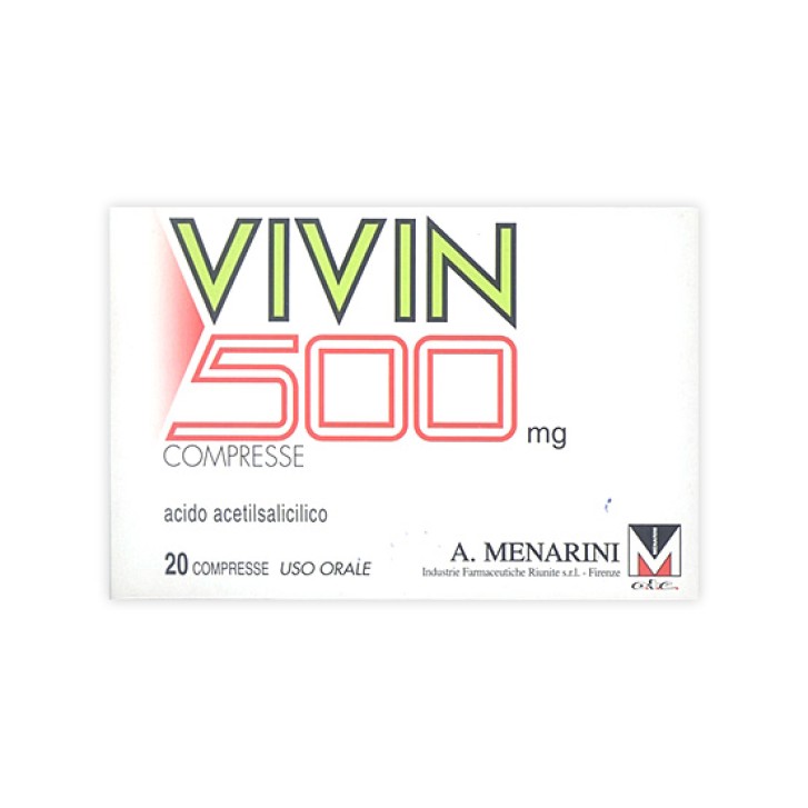 VIVIN*20 cpr 500 mg