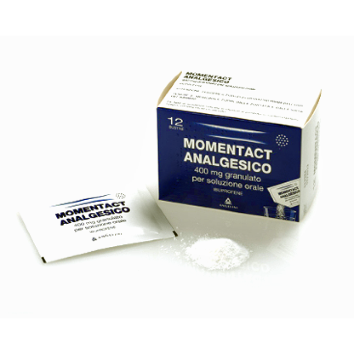 MOMENTACT ANALGESICO 12 bustine granulare 400 mg