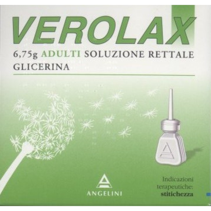 VEROLAX adulti  6 contenitori monodose 6,75 g soluz rettale