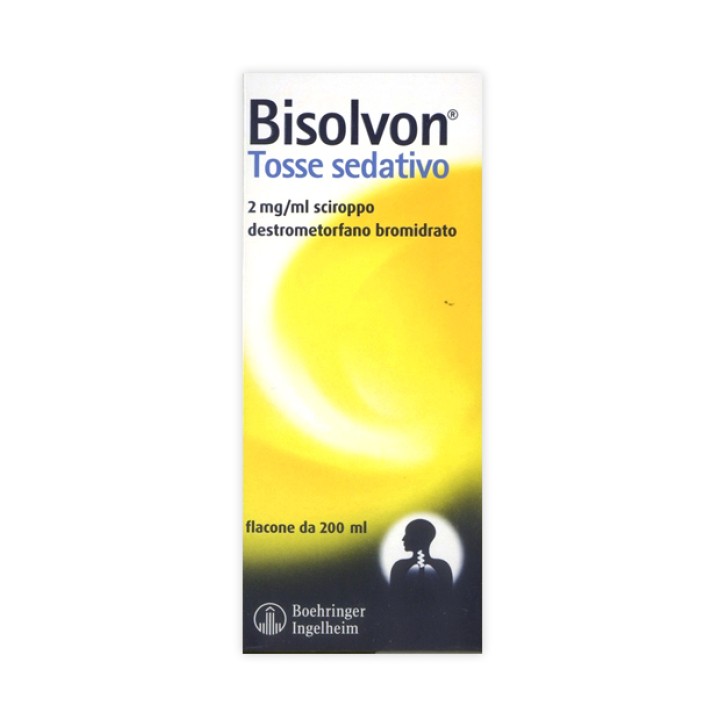 BISOLVON TOSSE SEDATIVO*1 flacone 200 ml 2 mg/ml sciroppo
