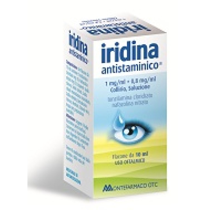 IRIDINA ANTISTAMINICO*collirio 10 mg + 8 mg 10 ml