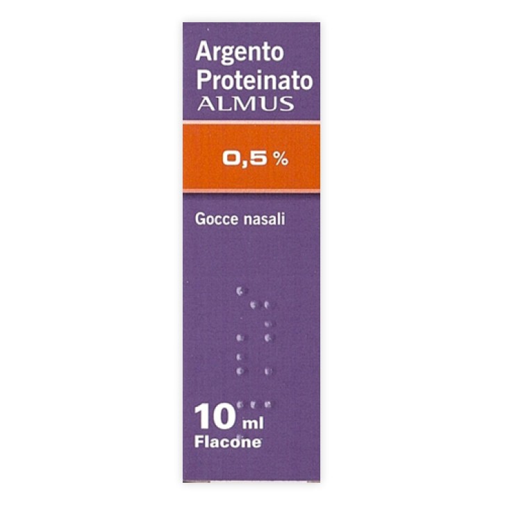 ARGENTO PROTEINATO (ALMUS)*BB gtt orl 10 ml 0,5%