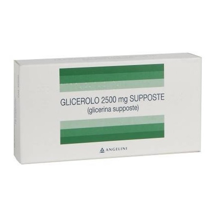GLICEROLO  ACRAF Adulti 18 supposte 2.250 mg