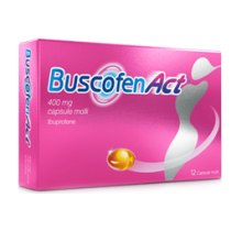 BUSCOFENACT*12 cps molli 400 mg