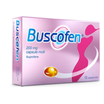 BUSCOFEN*12 cps molli 200 mg