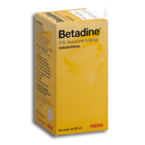 BETADINE*soluz cutanea 50 ml 10%