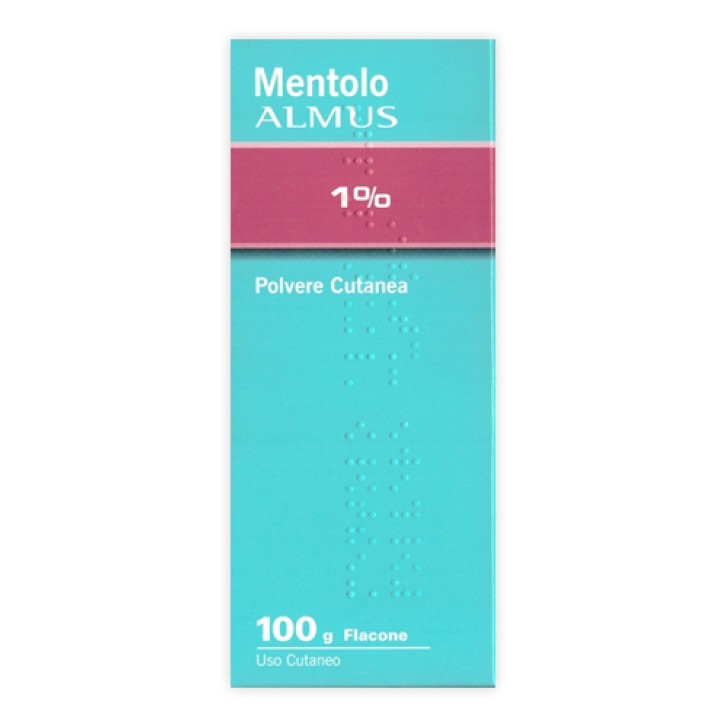 MENTOLO (ALMUS)*polv u.e. 100 g 1%