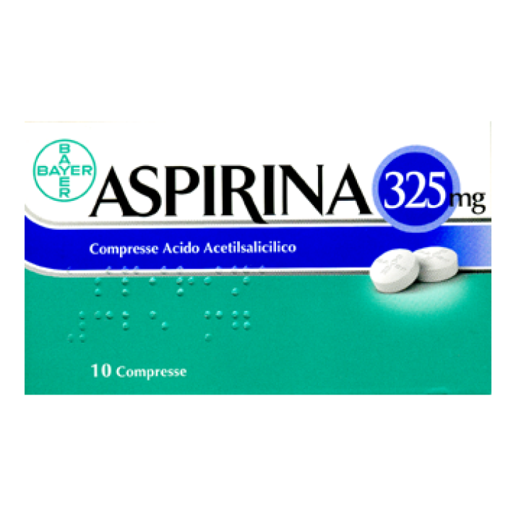 ASPIRINA*10 cpr 325 mg