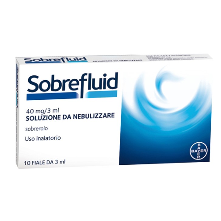 SOBREFLUID*soluz nebul 10 fiale 40 mg 3 ml