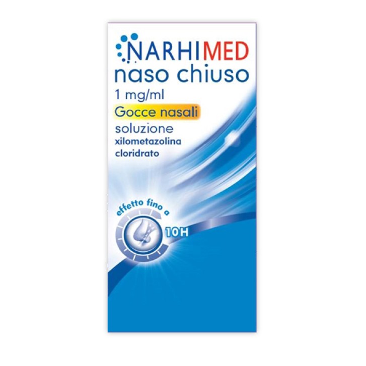 NARHIMED NASO CHIUSO*AD gtt rinol 10 ml 1 mg/ml