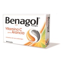 BENAGOL VITAMINA C 16 pastiglie arancia