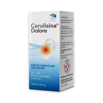 CERULISINA DOLORE*gocce auricolari 6 g 5% + 1%