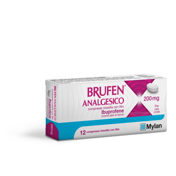 BRUFEN ANALGESICO 12 compresse rivestite 200 mg