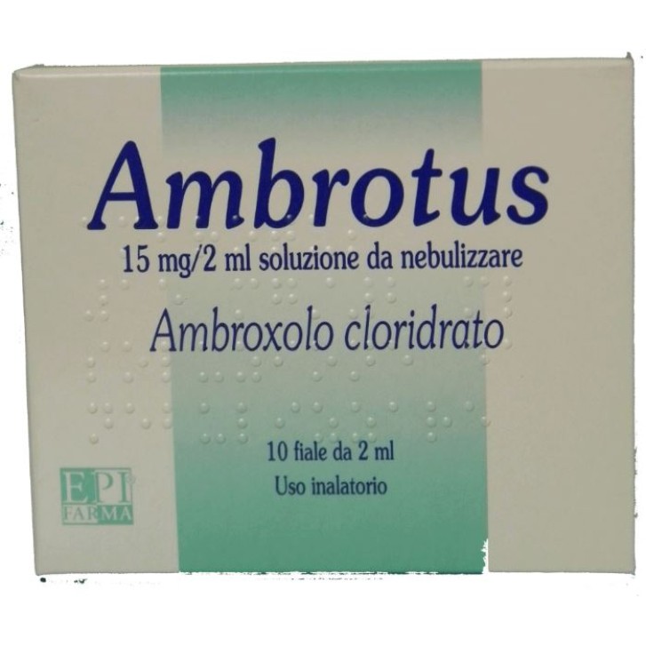 AMBROTUS*soluz nebul 10 fiale 15 mg 2 ml
